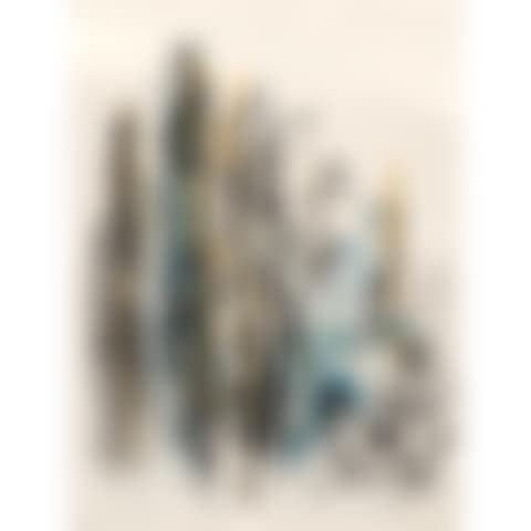 Trees (Black, Yellow and Blue) (preview)