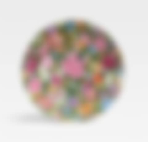 Small plate with flowers (preview)