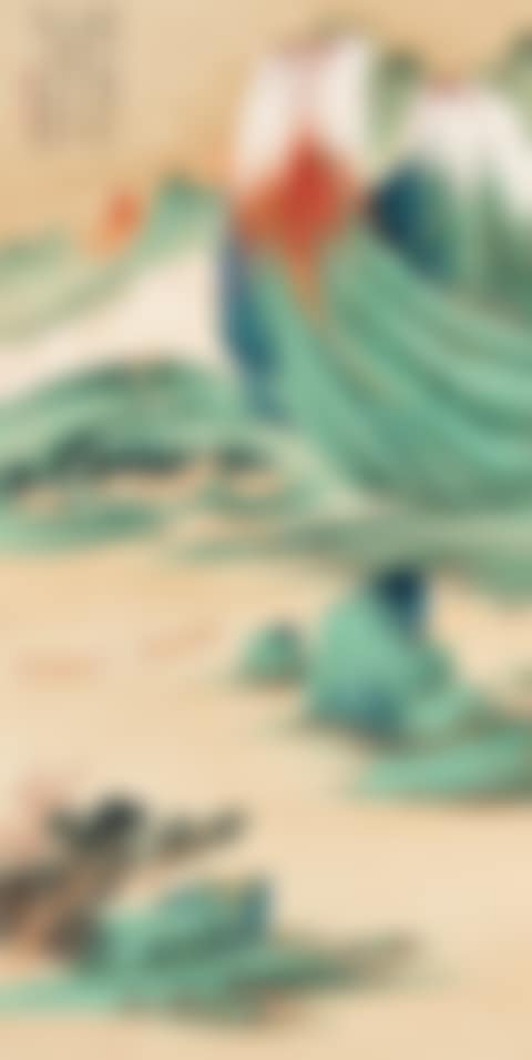 Fishing under Autumn Peaks in the Style of Yang Sheng (preview)