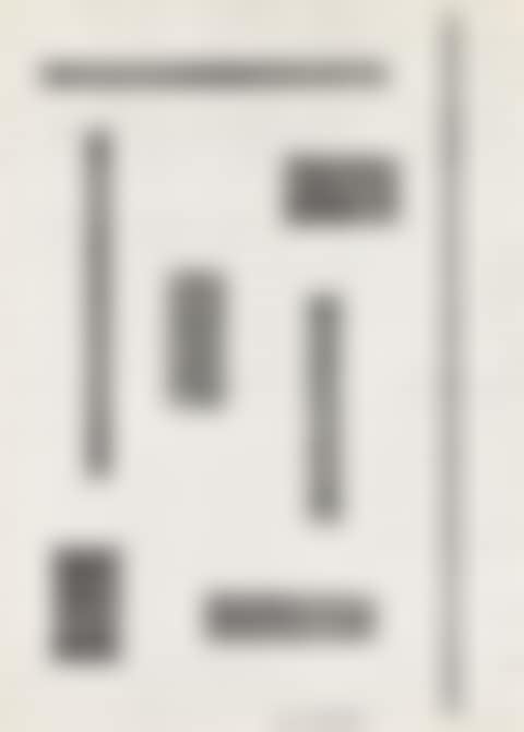 Two prints; Untitled (Equivalents); Untitled (Announcement Poster for "Periodic Table") (preview)