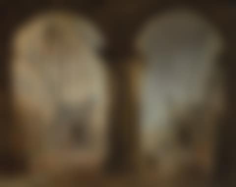 Personnages dans une galerie antique (preview)