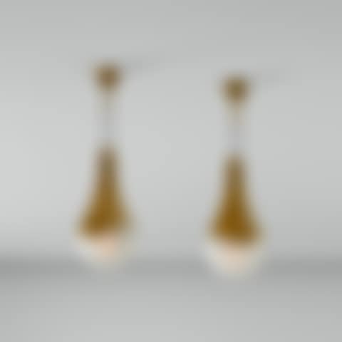 Pair of ceiling lights, model no. 1849 (preview)
