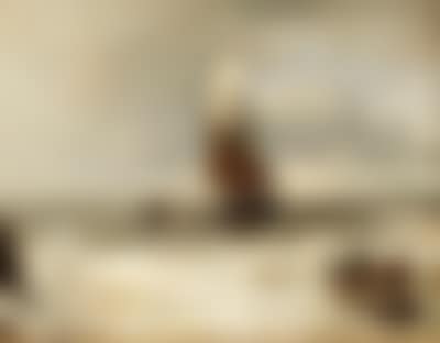 A Sail Boat on a Choppy Sea (preview)