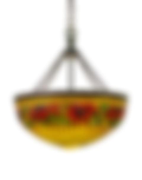 A Rare "Banded Poinsettia and Turtle-Back" Chandelier (preview)