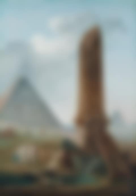 Farandole autour de monuments égyptiens (preview)