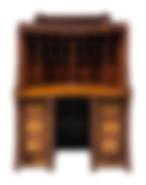 A Cherry and Maple Folk Art Desk (preview)