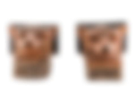 A Pair of Fox Head Architectural Brackets (preview)