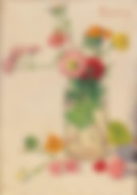 Bouquet of flowers, pear and fig (preview)