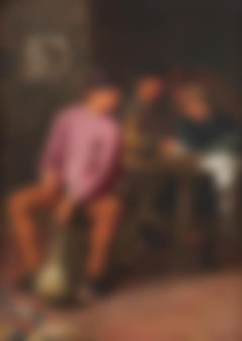 Drunken singers seated in a tavern (preview)