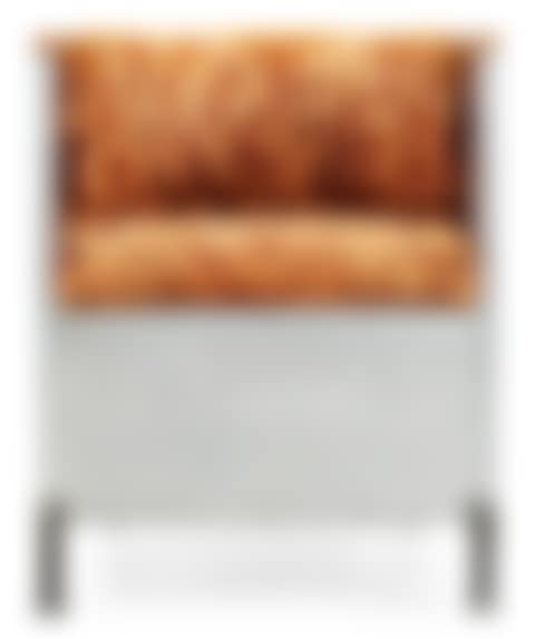 A Mats Theselius "Aluminium" birch bark and aluminium easy chair (preview)