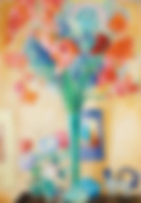 Still life with gladiolus (preview)