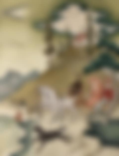 Elegant company in a carriage (preview)