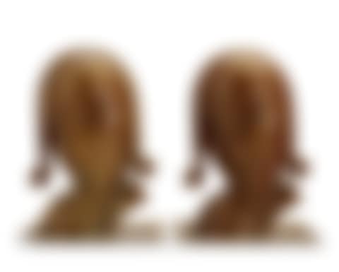 A pair of bronze bookends (preview)