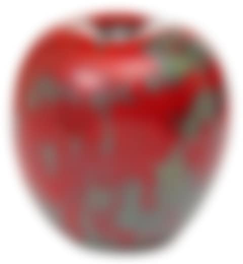 A Hans Hedberg faience apple (preview)