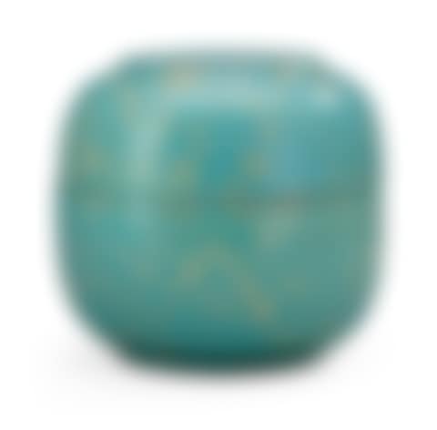 A Hans Hedberg faience box with cover (preview)