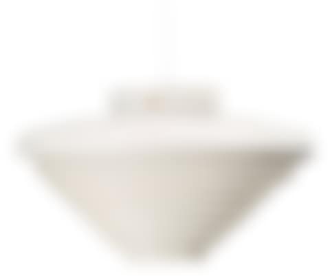 An Alvar Aalto white lacquered metal "A 205" ceiling light (preview)