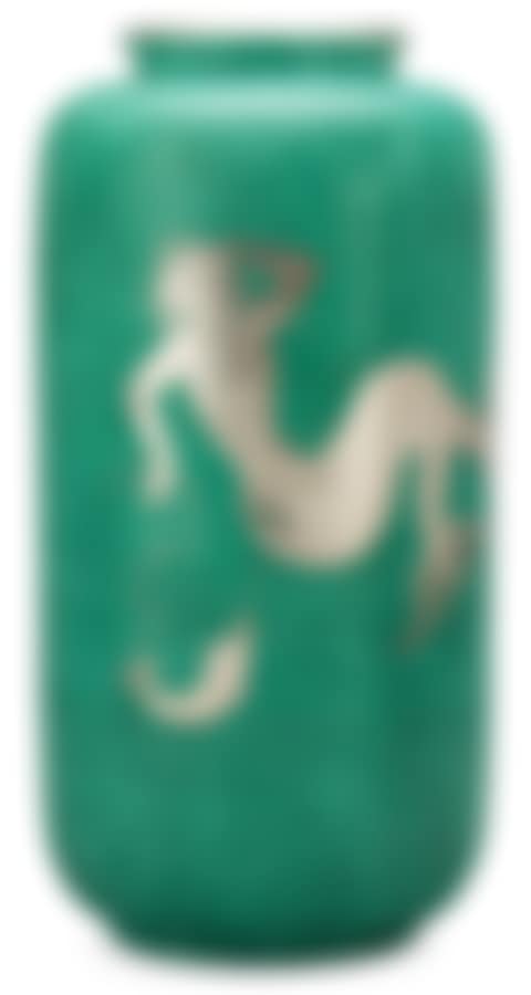 A Wilhelm Kåge "Argenta" creamware vase (preview)