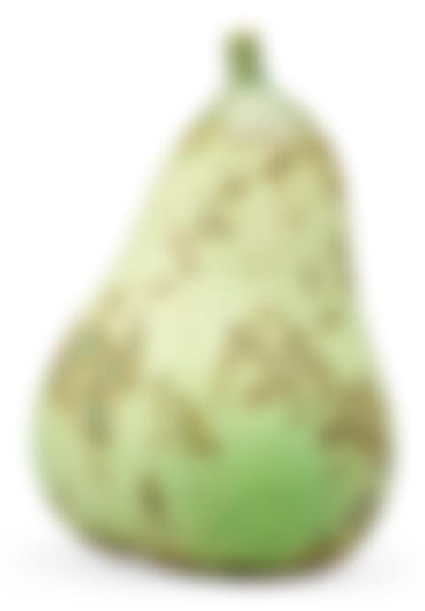 A Hans Hedberg faience sculpture of a pear (preview)