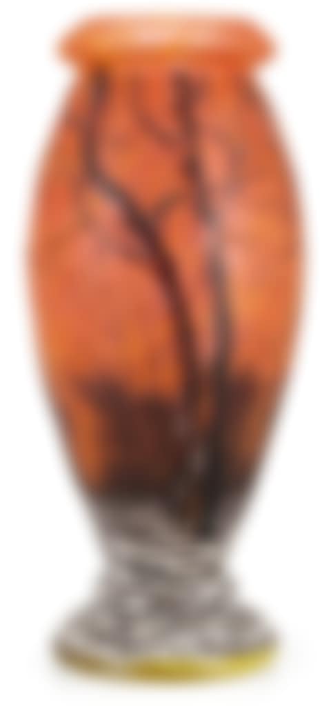 An art nouveau Daum glass vase (preview)