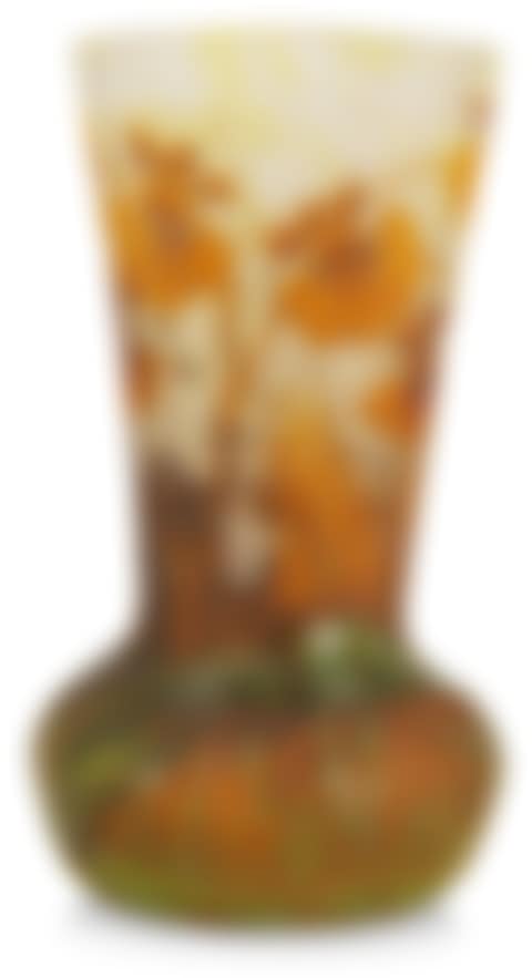 An art nouveau Daum glass vase (preview)