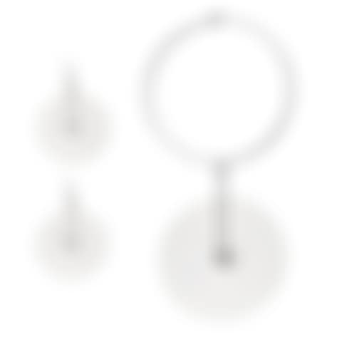 A Tapio Wirkkala sterling set with a necklace and earrings "Silver Moon" (preview)