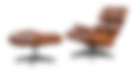 A Charles and Ray Eames "Lounge Chair and ottoman" (preview)