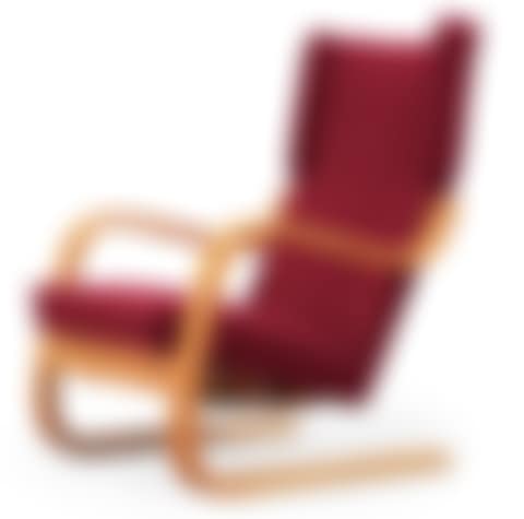 An Alvar Aalto "model 401" easy chair, Artek, Finland (preview)