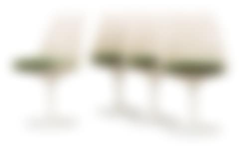 A set of four Eero Saarinen "Tulip" chairs; Model 151 (preview)