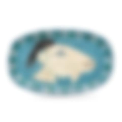 A Pablo Picasso "Tête de chèvre de profil" faience dish (preview)