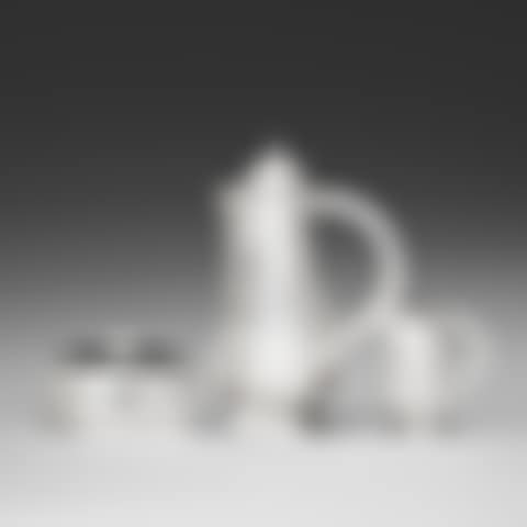 A Wiwen Nilsson three pieces of sterling coffee service (preview)