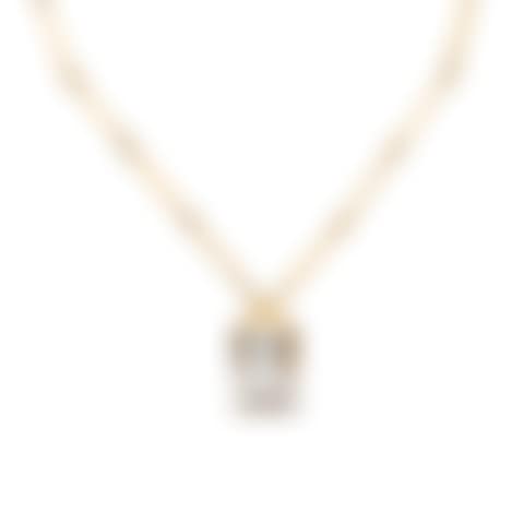 A Wiwen Nilsson gilt sterling necklace with rock crystal pendant (preview)