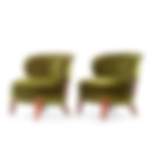A pair of Otto Schulz "Schulz" easy chairs (preview)