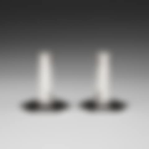 A pair of Wiwen Nilsson sterling candlesticks (preview)