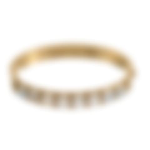 A Wiwen Nilsson 18k gold bangle with eight cabochon cut moonstones (preview)