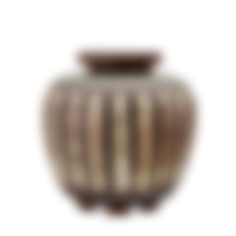 A Wilhelm Kåge "Farsta" stoneware jar and cover (preview)