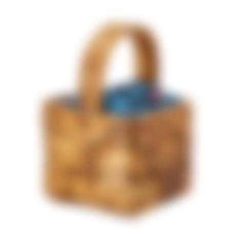 An Ingrid Herrlin stoneware blueberry basket with two lingonberries (preview)