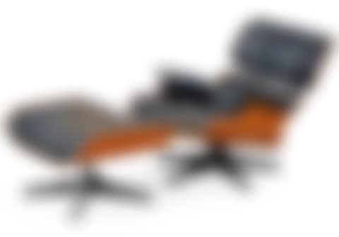 LOUNGE CHAIR WITH OTTOMAN. (preview)
