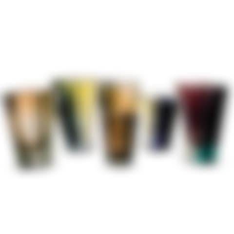 A set of six signed "Prisma" vases (preview)
