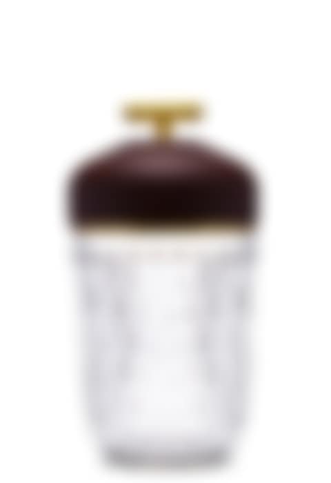 A FOLIA LIGHTING WOOD & BRASS PORTABLE LAMPS (preview)