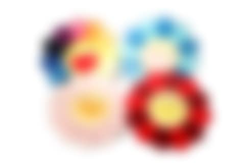 Flower Cushion Mini (Rose & Red, Light Pink, Blue × Light Blue; & Rainbow) (preview)