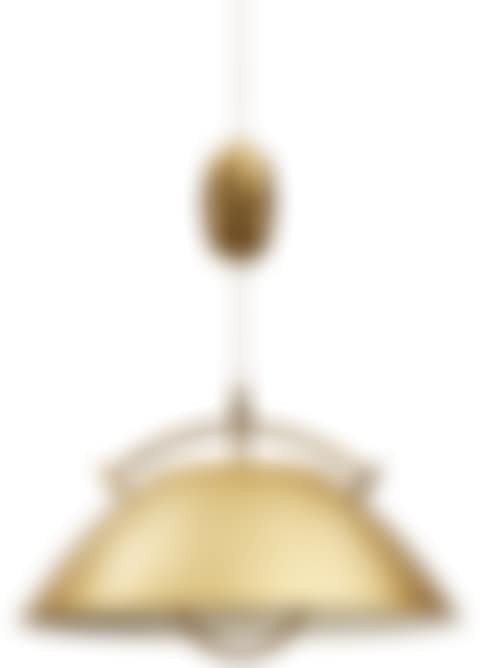 A Hans J Wegner brass hanging lamp (preview)