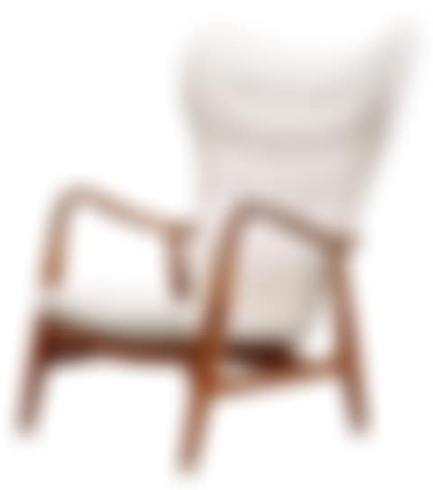 A Danish upholstered wing-back armchair (preview)