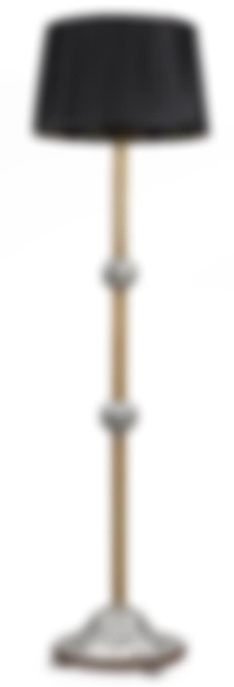 A brass and pewter floor lamp (preview)