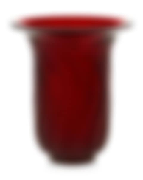 A René Lalique cast red glass "Méduse" vase (preview)