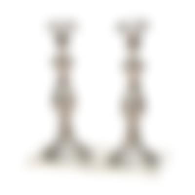 A pair of German silver candlesticks (preview)