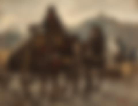 Dray cart in old Rotterdam (preview)