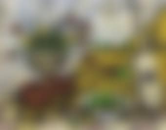 Instruments de musique, fleurs et fruits (preview)