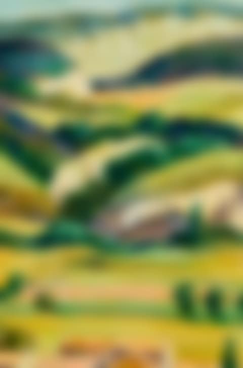 Landscape from Ménerbes (preview)