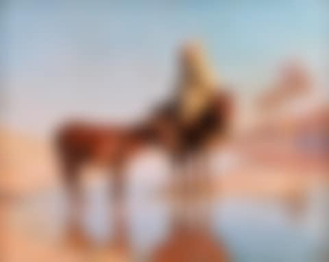 Desert oasis, lata 30. XX w. (preview)