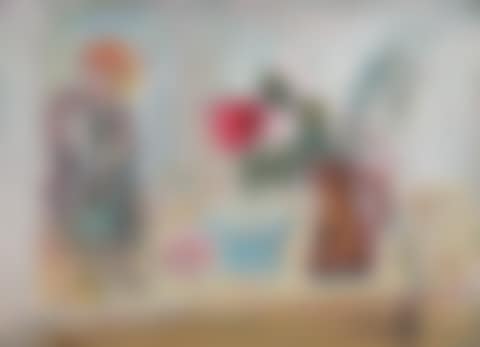 Still life with a ceramic figurine (preview)